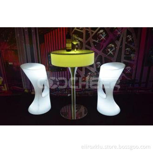Indoor or Outdoor illuminated led bar Furniture Led Stool S